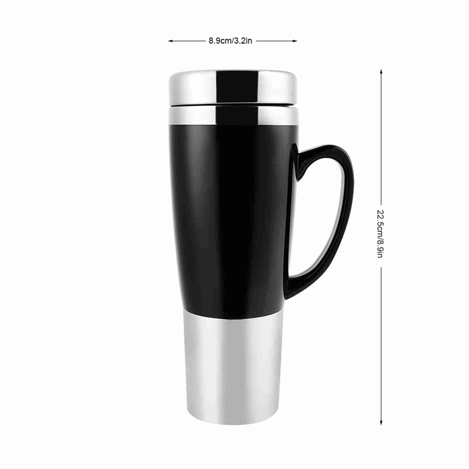 12V Electric Water Insulated Car Mug Travel Heating Cup Kettle For Hot Cof KRI✈️