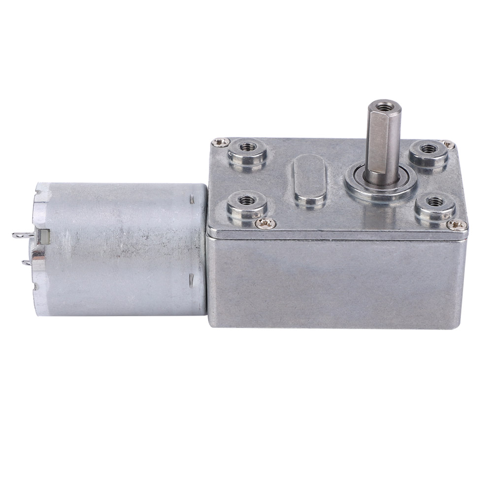 Micro Type DC Speed Reduction Motor Large Torsion Worm Gear Motor 12V(20) KRI✈️