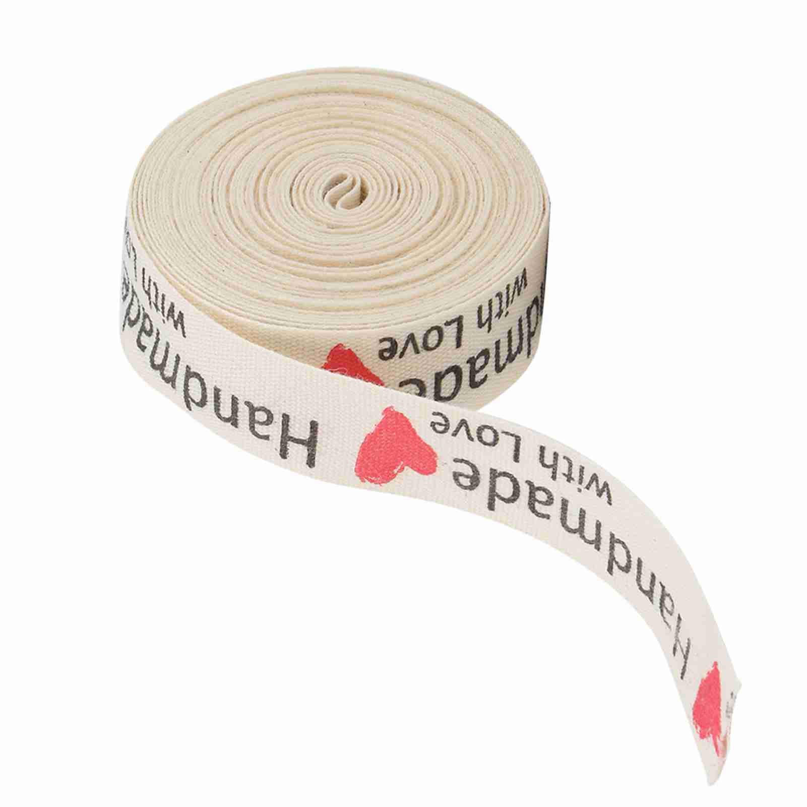 Natural Cotton Hand Made Fonts Ribbon 1.5cm For Gift Packaging(3) KRI✈️