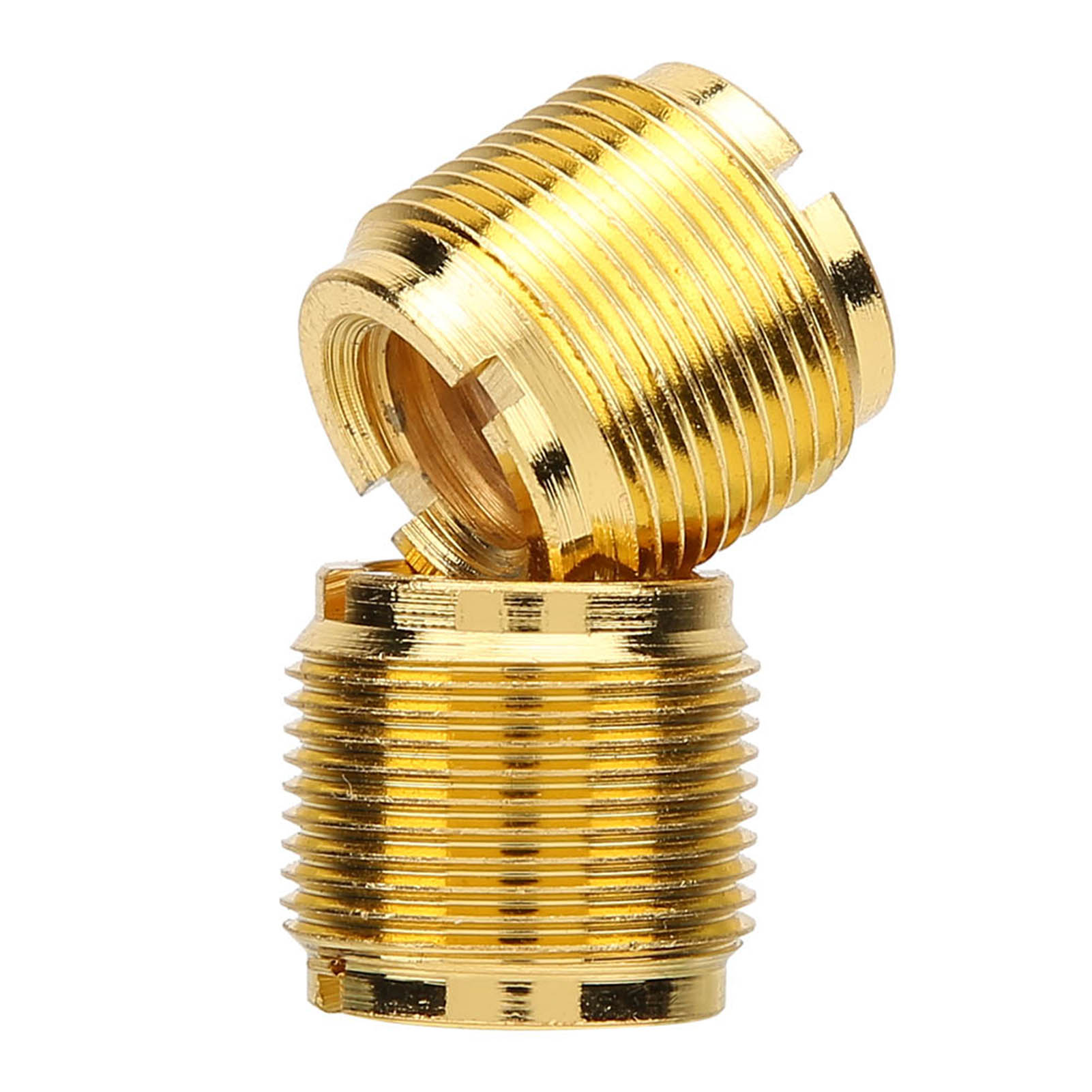 2Pcs 5/8in Male To 3/8in Female Thread Screw Adapter For Microphone Stand KRI✈️