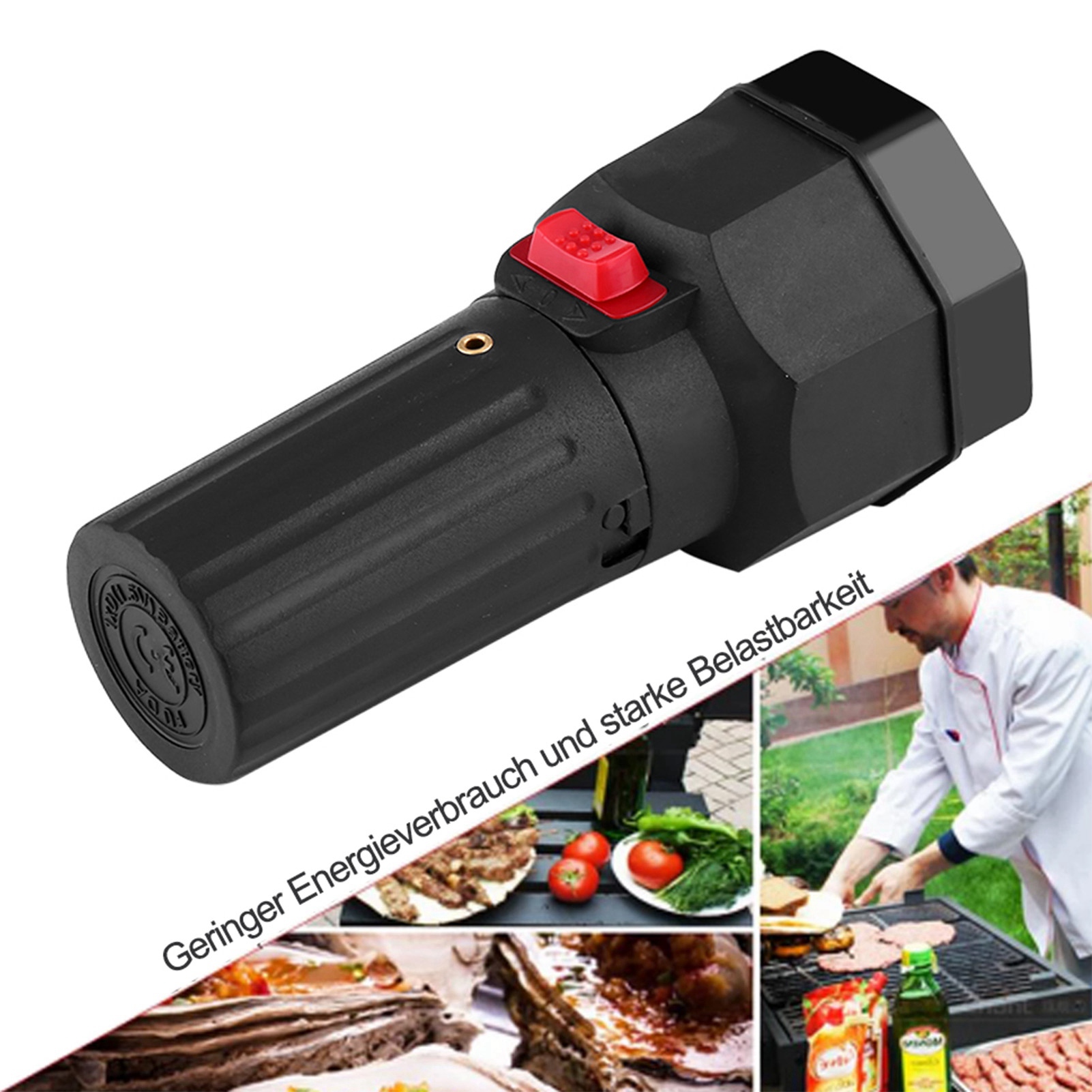 °Barbecue Rotisserie Motor 1.5V Electric BBQ Grill Roast Bracket Accessory 16KGF