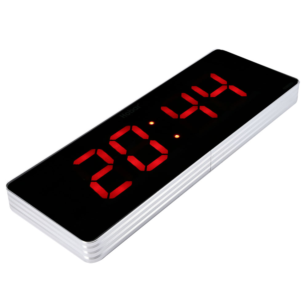 Digital LED Clock Aluminum Alloy Wall Clocks For Office Bedroom (Hour+Minu KRI✈️