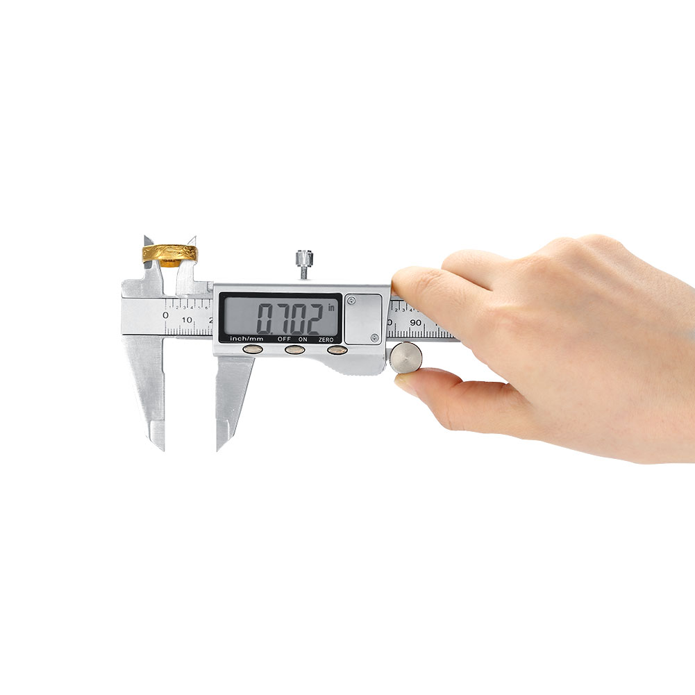 0-150mm High Accuracy Metal LCD Digital Vernier Caliper Micrometer Gauge M KRI✈️