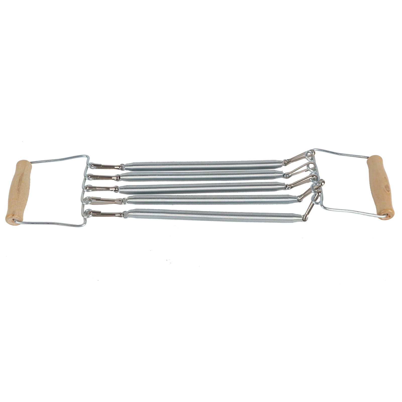 Wooden Handle Removable Spring Chest Expander Developer Household Exercis KRI✈️