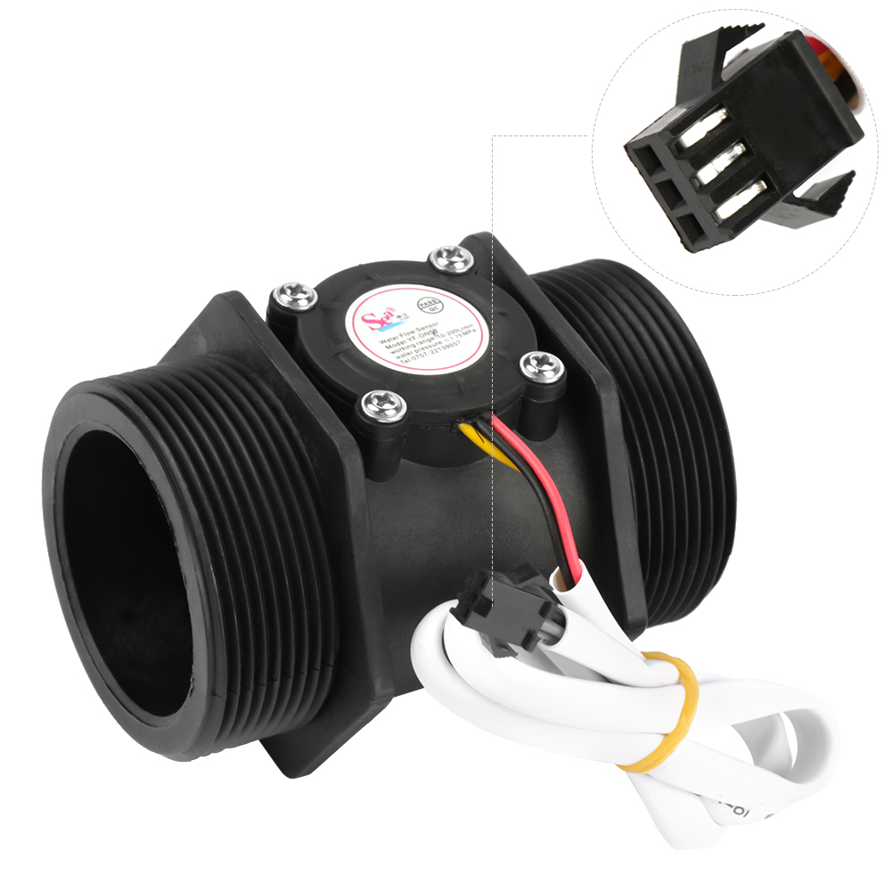 DN50 Flowmeter Water Hall Sensor Switch Meter For Water H KRI✈️