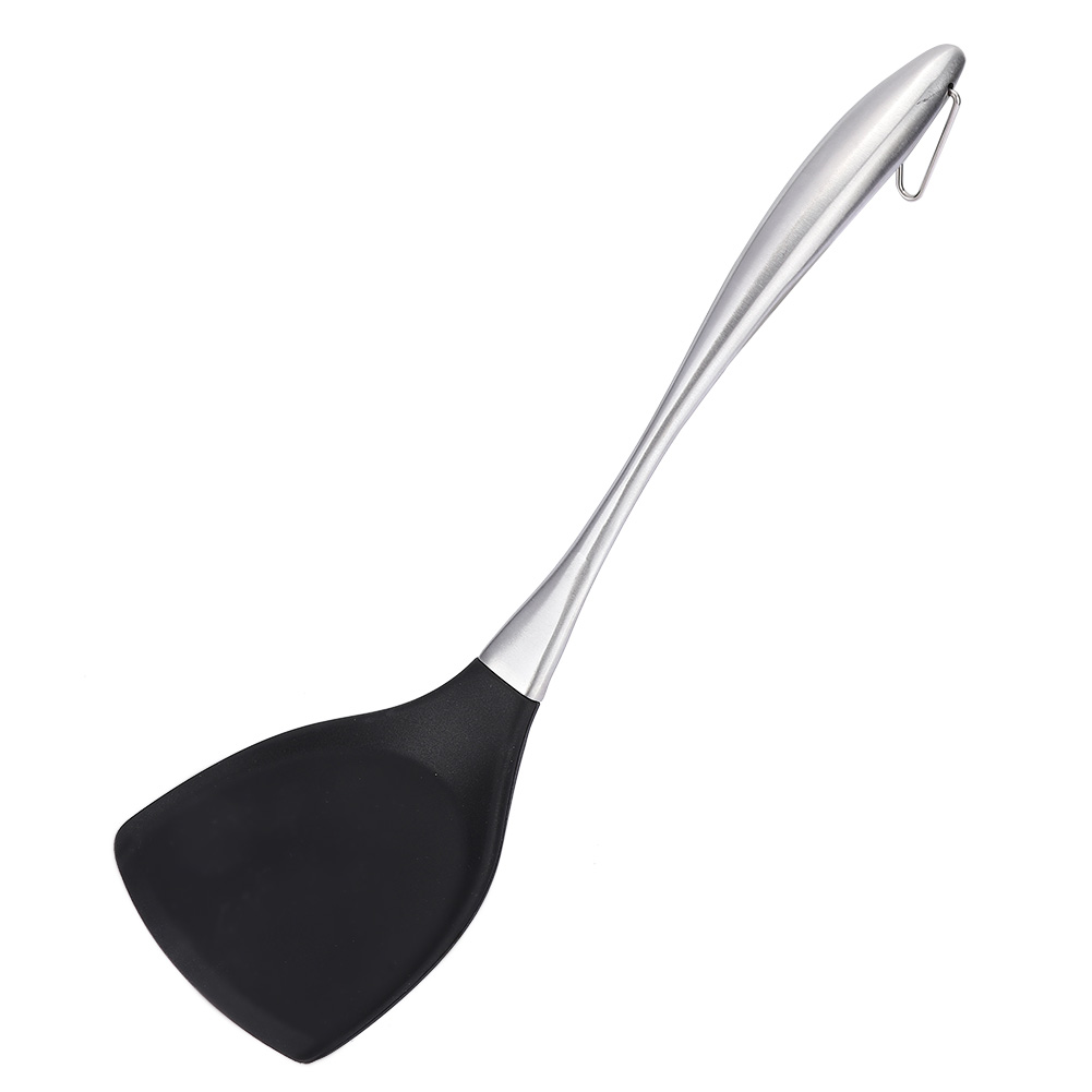 Silicone Spatula Non-stick With Stainless Steel Handle Cooking Tool KRI✈️