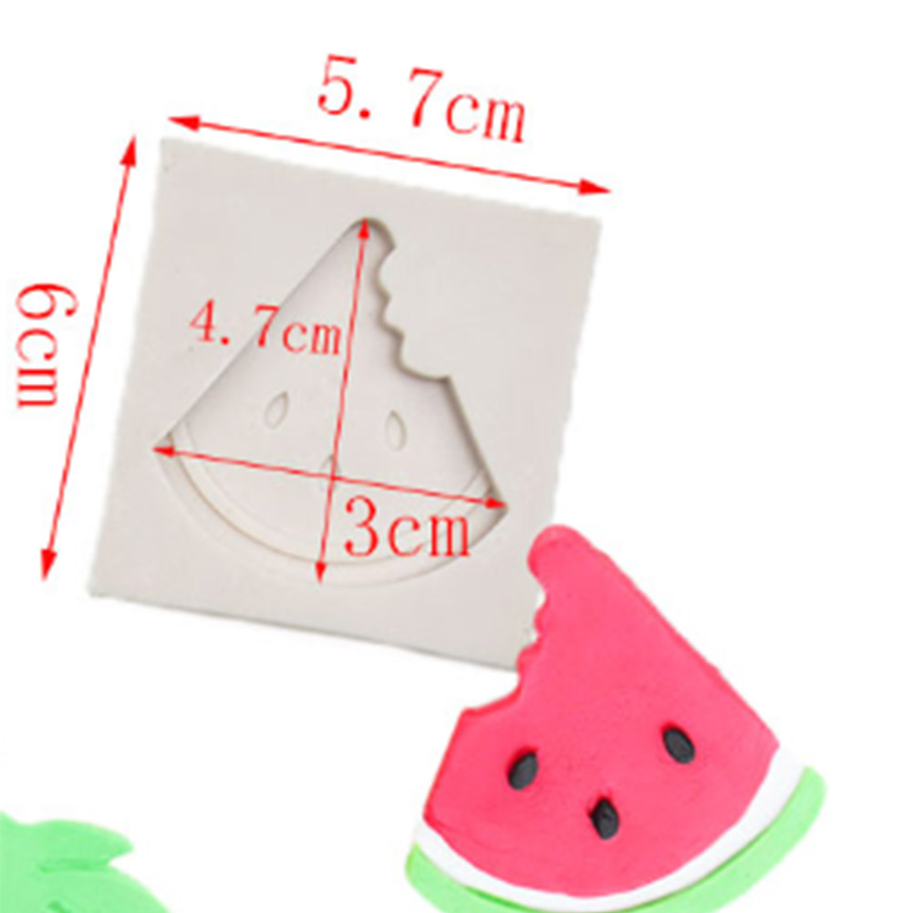 WatermelOn Shaped Silicone Mould Washable Heat Resistant Mold For Chocolat KRI✈️
