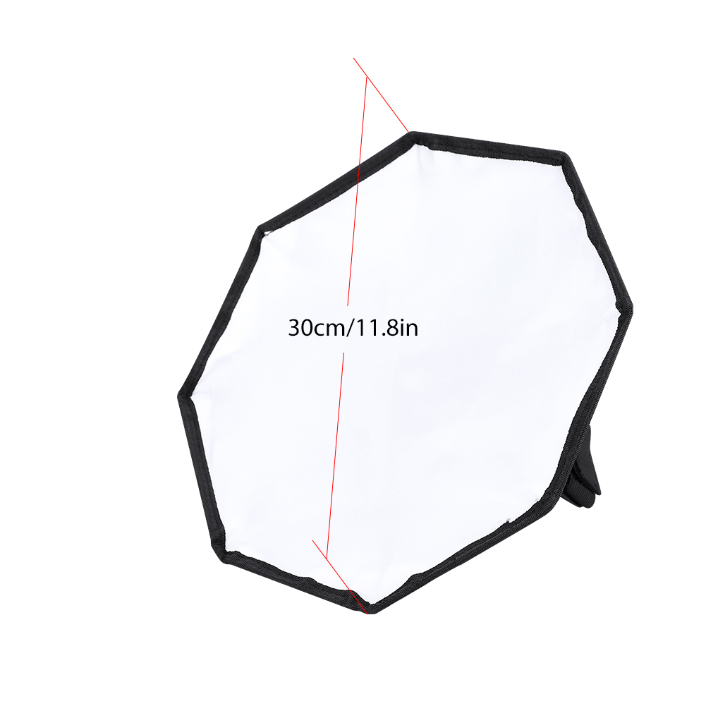 30cm Portable Universal Flash Flashlight Softbox Diffuser For External Spe KRI✈️