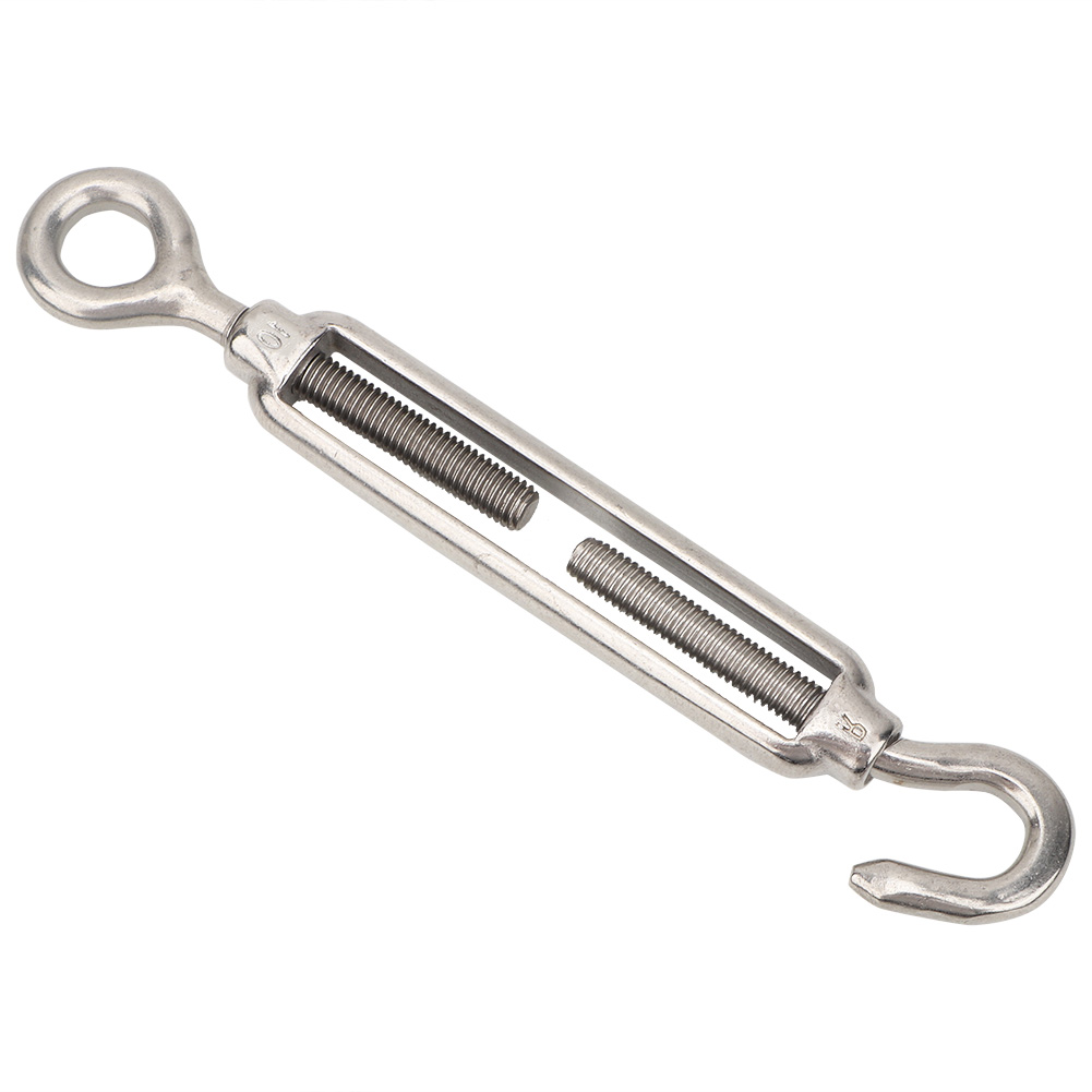 1 Pcs M10 Stainless Steel Adjust Chain Rigging Hook & Eye Turnbuckle KRI✈️
