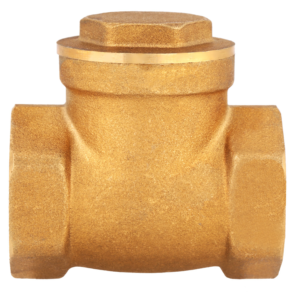 1pc DN25 Female Thread Brass NOn Return Swing Check Valve 232PSI Prevent W KRI✈️