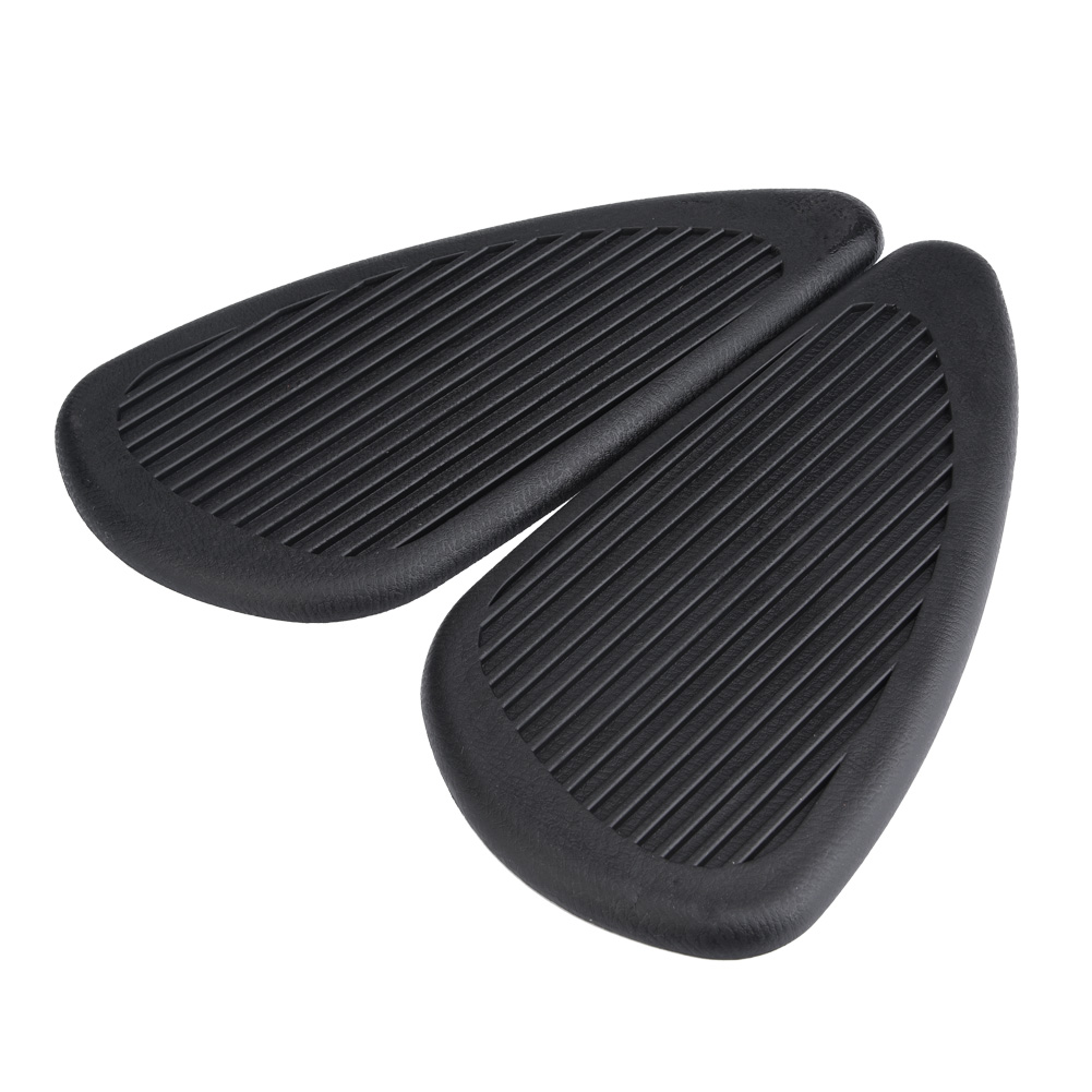 2Pcs Anti Slip Traction Pad Gas Fuel Tank Stickers Protector For Retro Mot KRI✈️