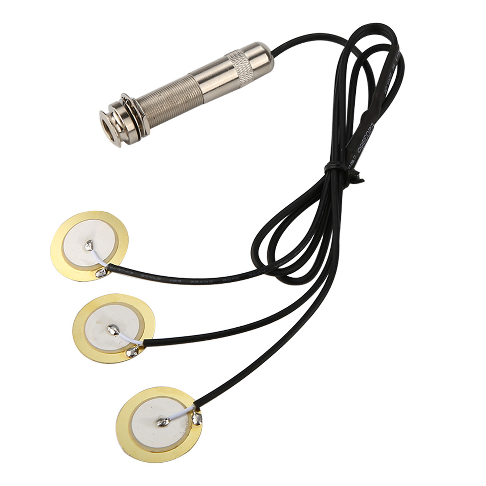 Prewired Pickup Piezo Amplifier Transducer For Guitar Replacement Part Acc KRI✈️