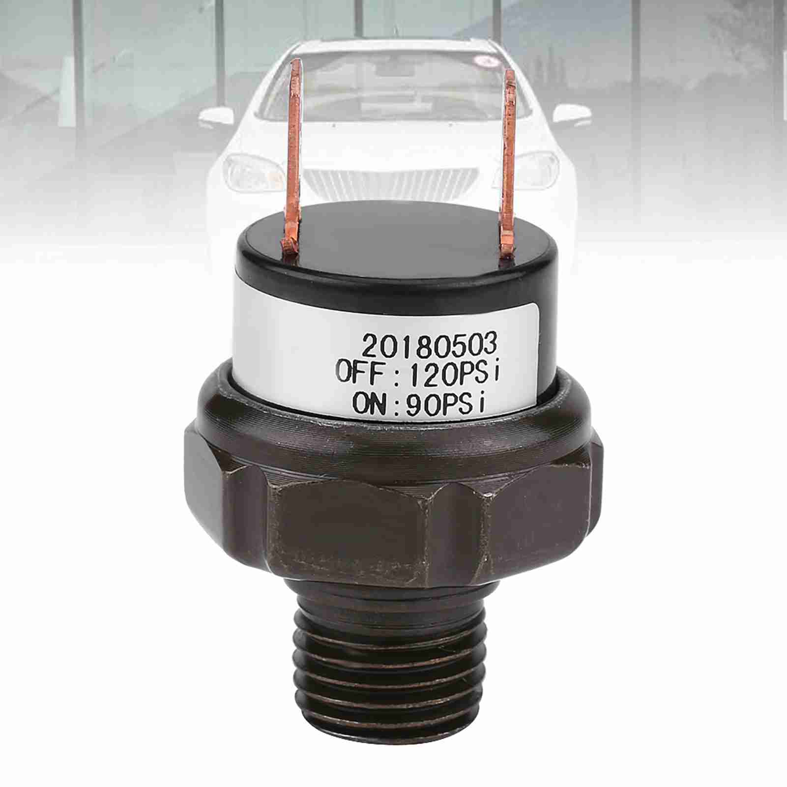 12V Universal Car Automatic Air Compressor Switch Air Pressure Control Swi KRI✈️
