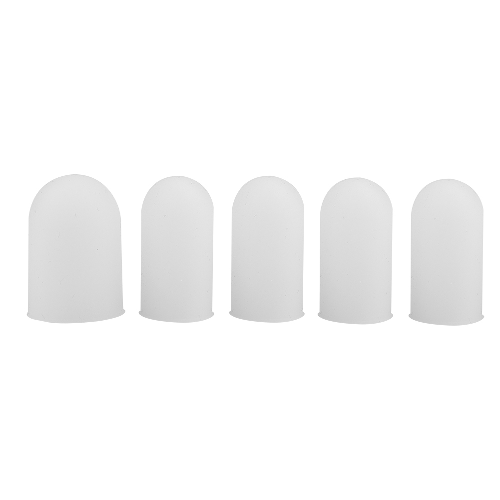 5pcs Silicone Finger Protector Thumbs Cover Fingertip For Heat Cook KRI✈️