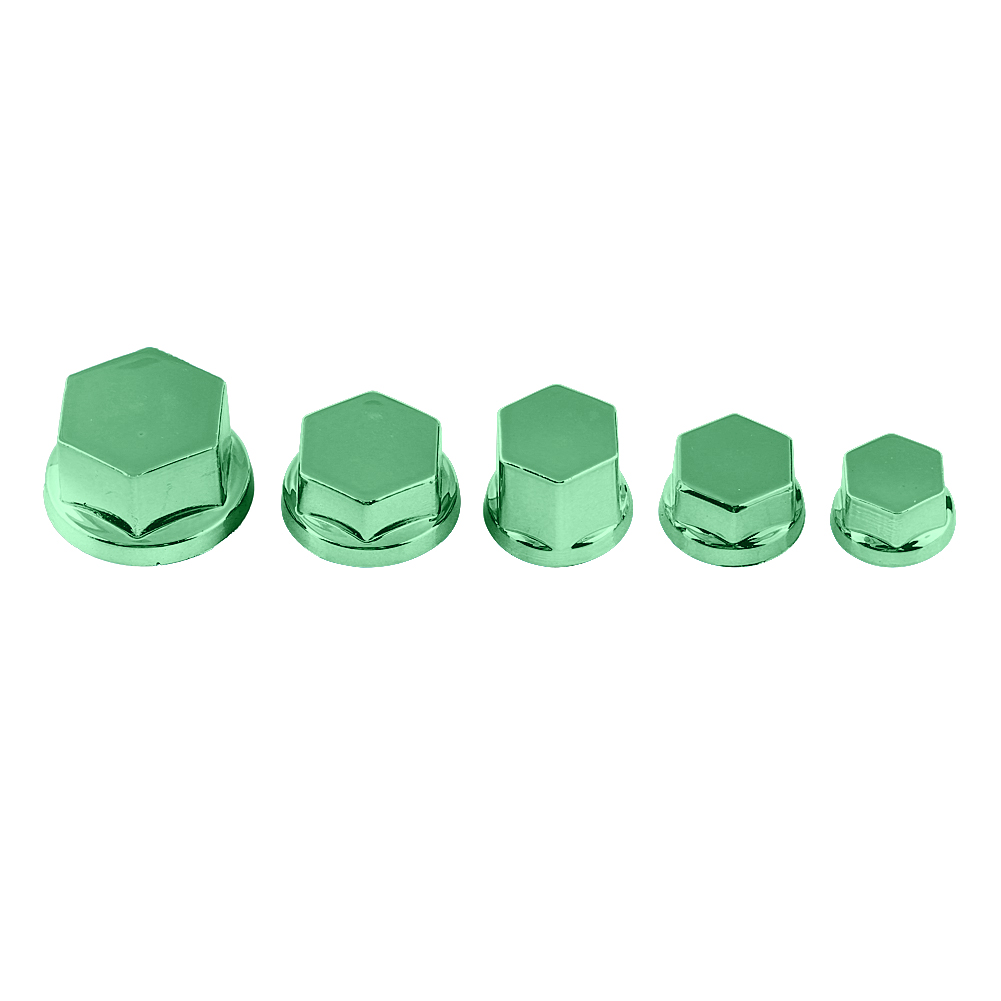 30Pcs Motorcycle Motorbike Screw Nut Cap Cover Decoration For KRI✈️