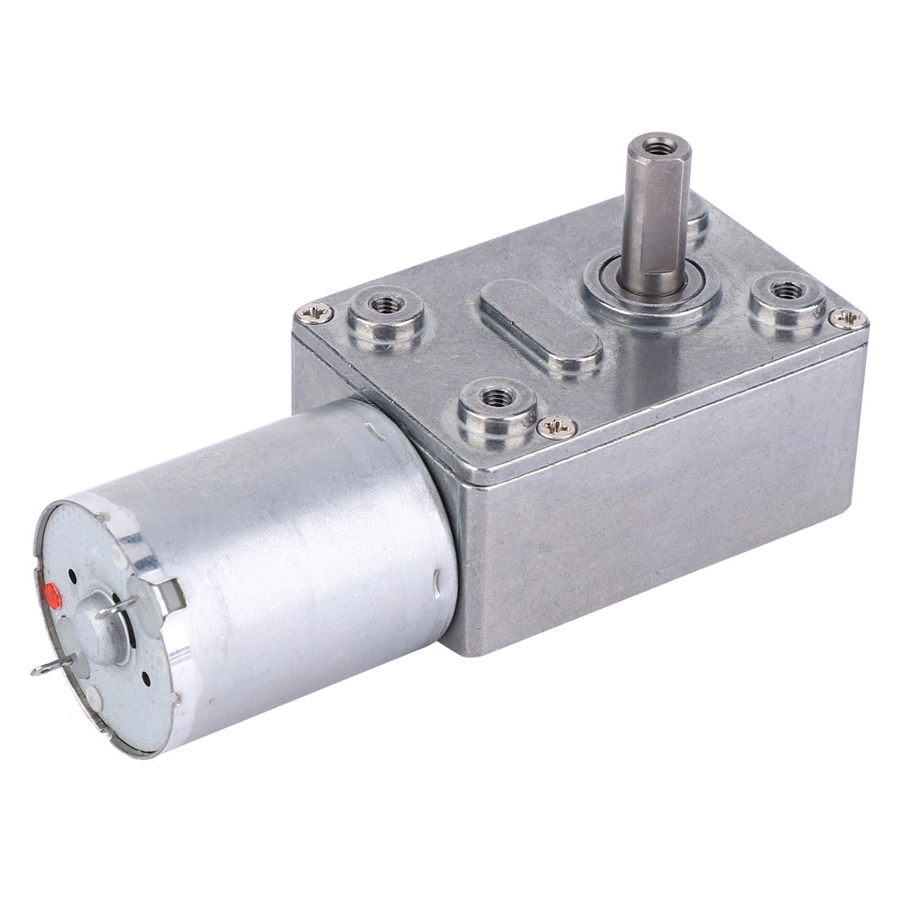 Micro Type DC Speed Reduction Motor Large Torsion Worm Gear Motor 12V(150) KRI✈️