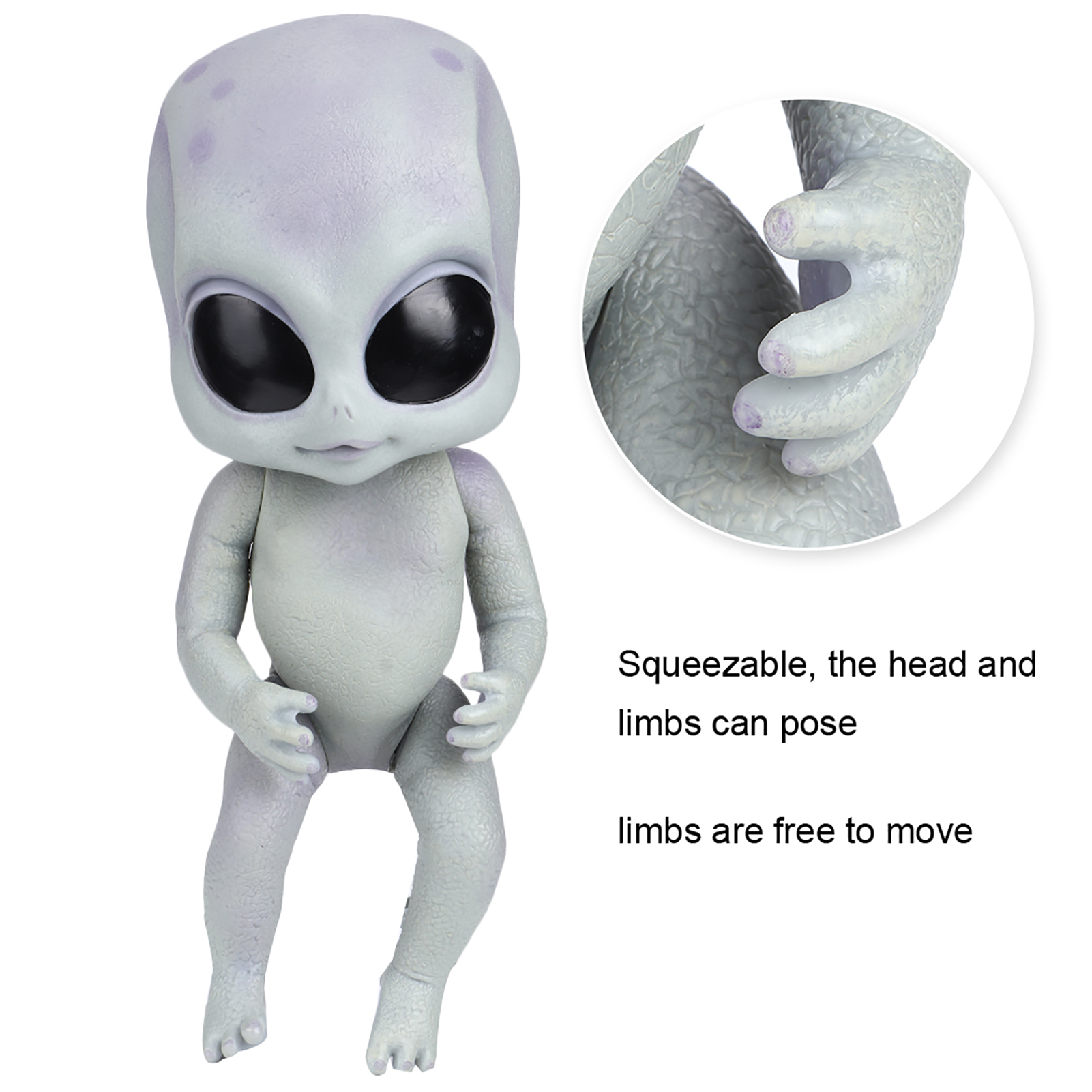 Alien Doll Highly Simulation Infant Alien Doll Collection Gift For Childre KRI✈️