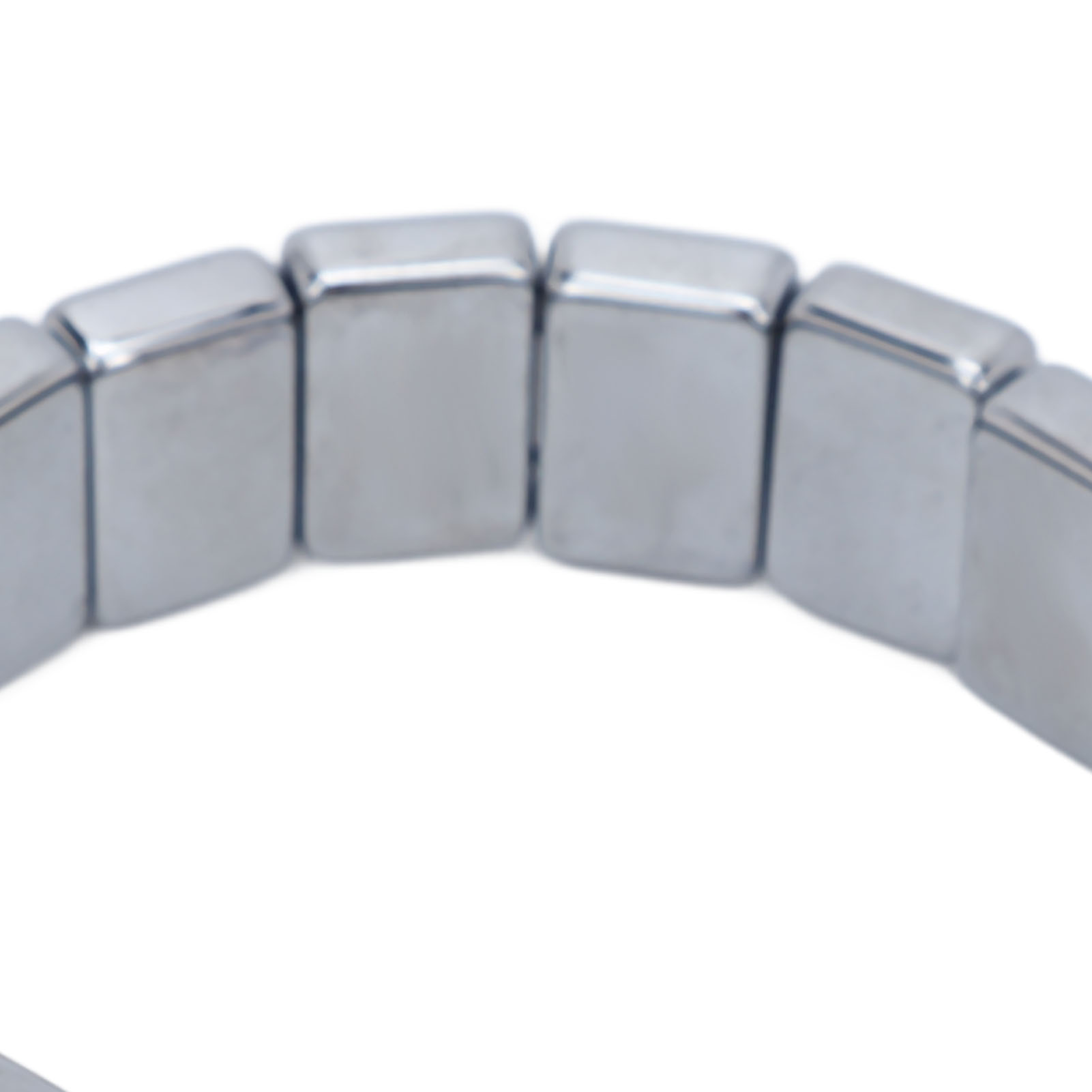 Terahertz Stone Bracelet Fashionable Faceted Rectangle Pain Relief