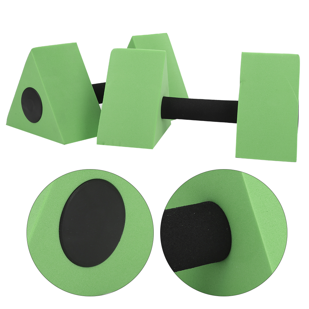 2PCS Triangle Dumbbell EVA Water Weight Barbell Children Swimming Fitness KRI✈️