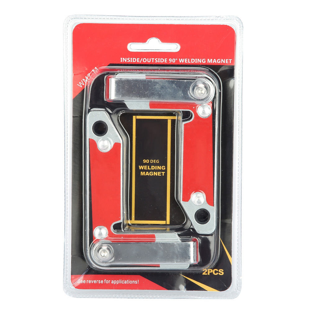 2pcs Magnet Welding Clamp Magnetic Holder Fixer With Handle 30/60/90 Degre KRI✈️