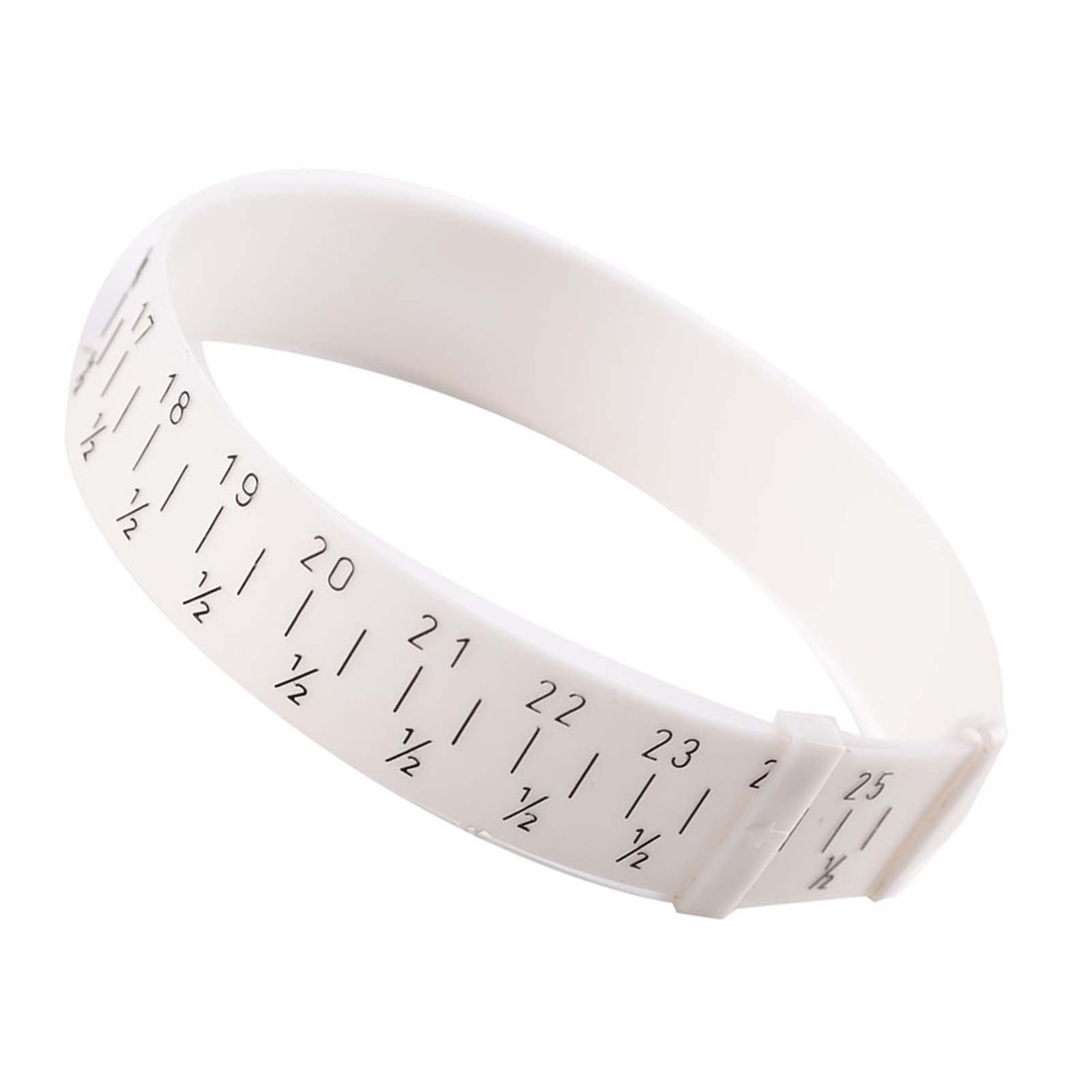 Plastic Bracelet Bangle Gauge Sizer Jewelry Measure Wrist Size Tool 15-25c KRI✈️