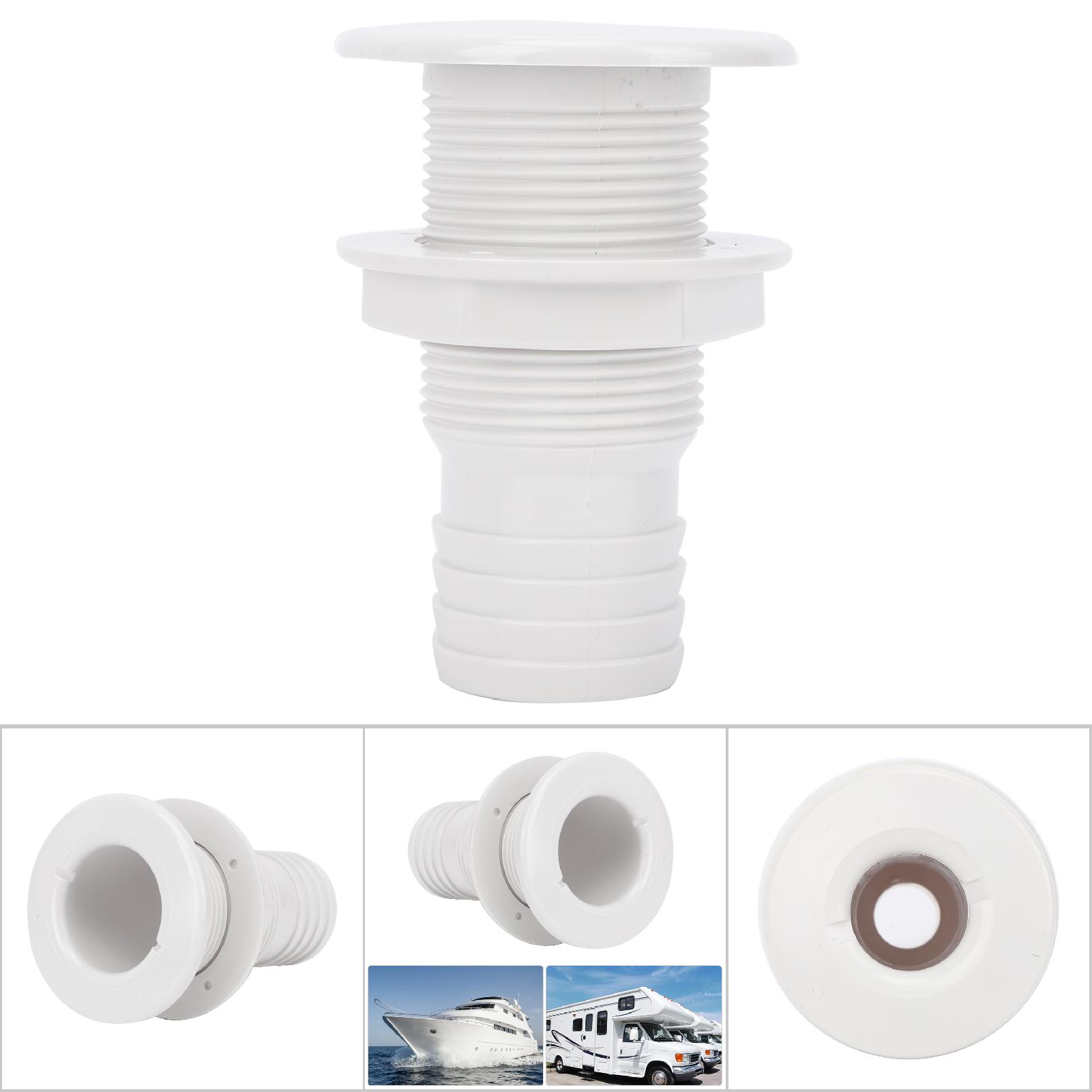 ABS Plastic Durable Lightweight Boat Body Bottom Yacht Bilge Drain Vent KRI✈️