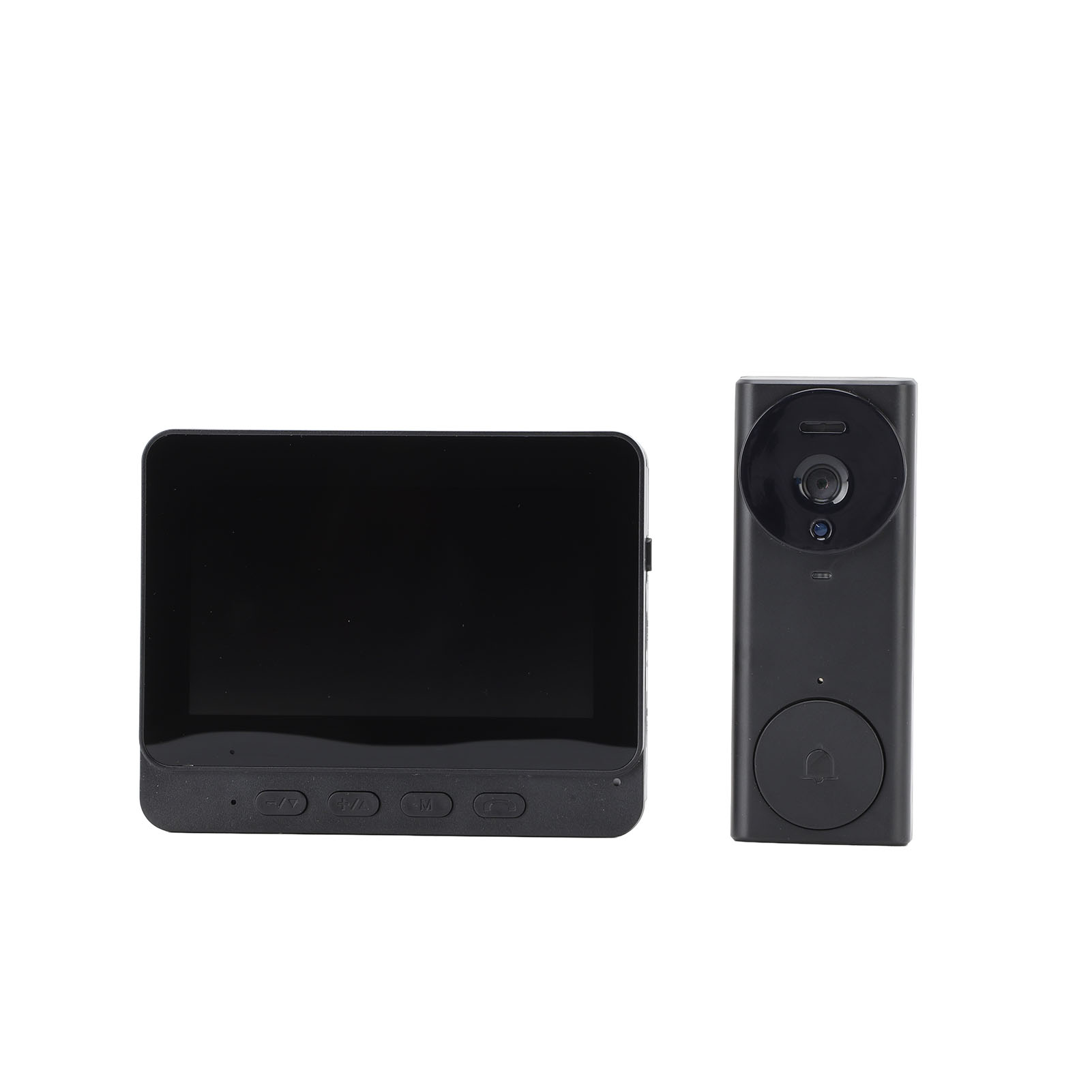 Wireless Video Doorbell Intercom System Two Way Talk Video Door Phone 4.3 Inc UK