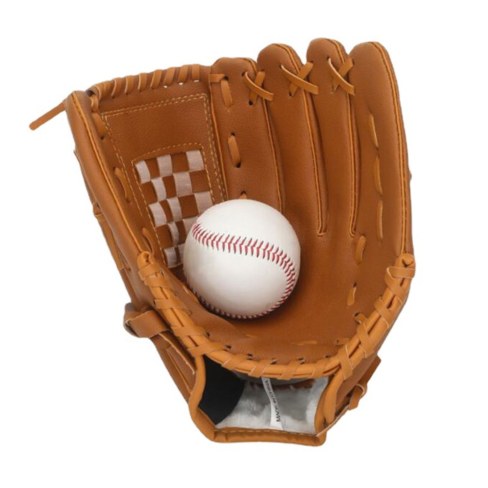 For Baseball Glove Ergonomic PU Leather Baseball Mitts Softness Professional