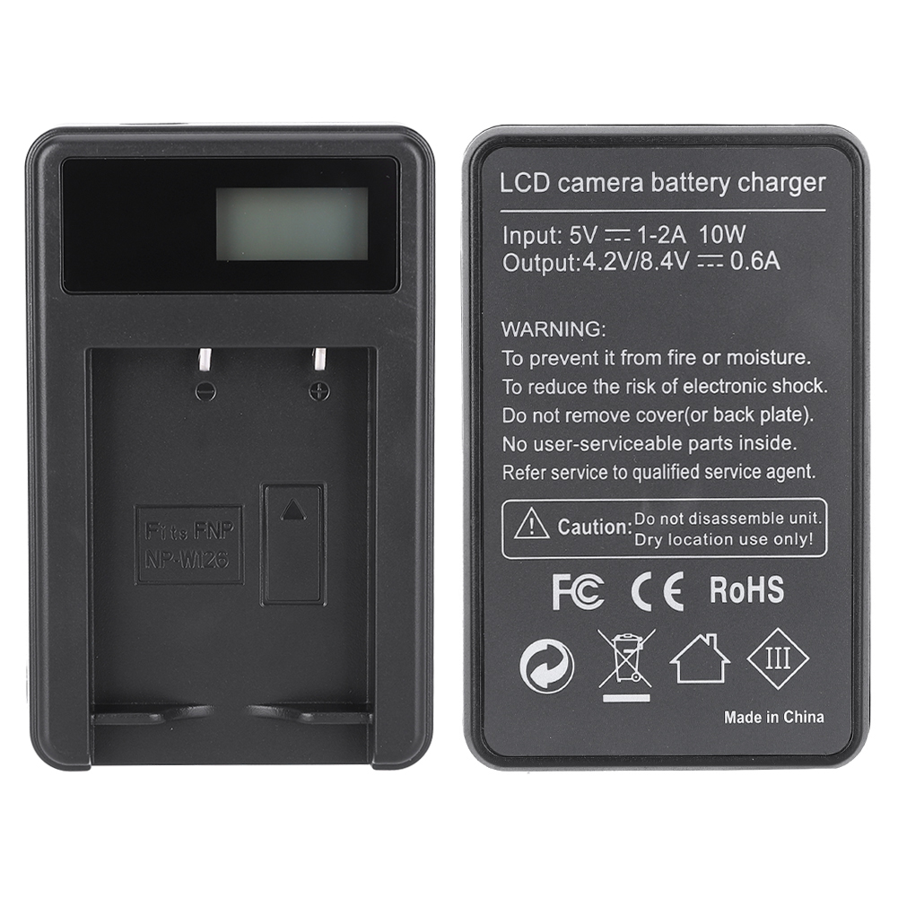 SEIVI Mirrorless Camera Battery Single Charger With LCD Display USB Deskto KRI✈️