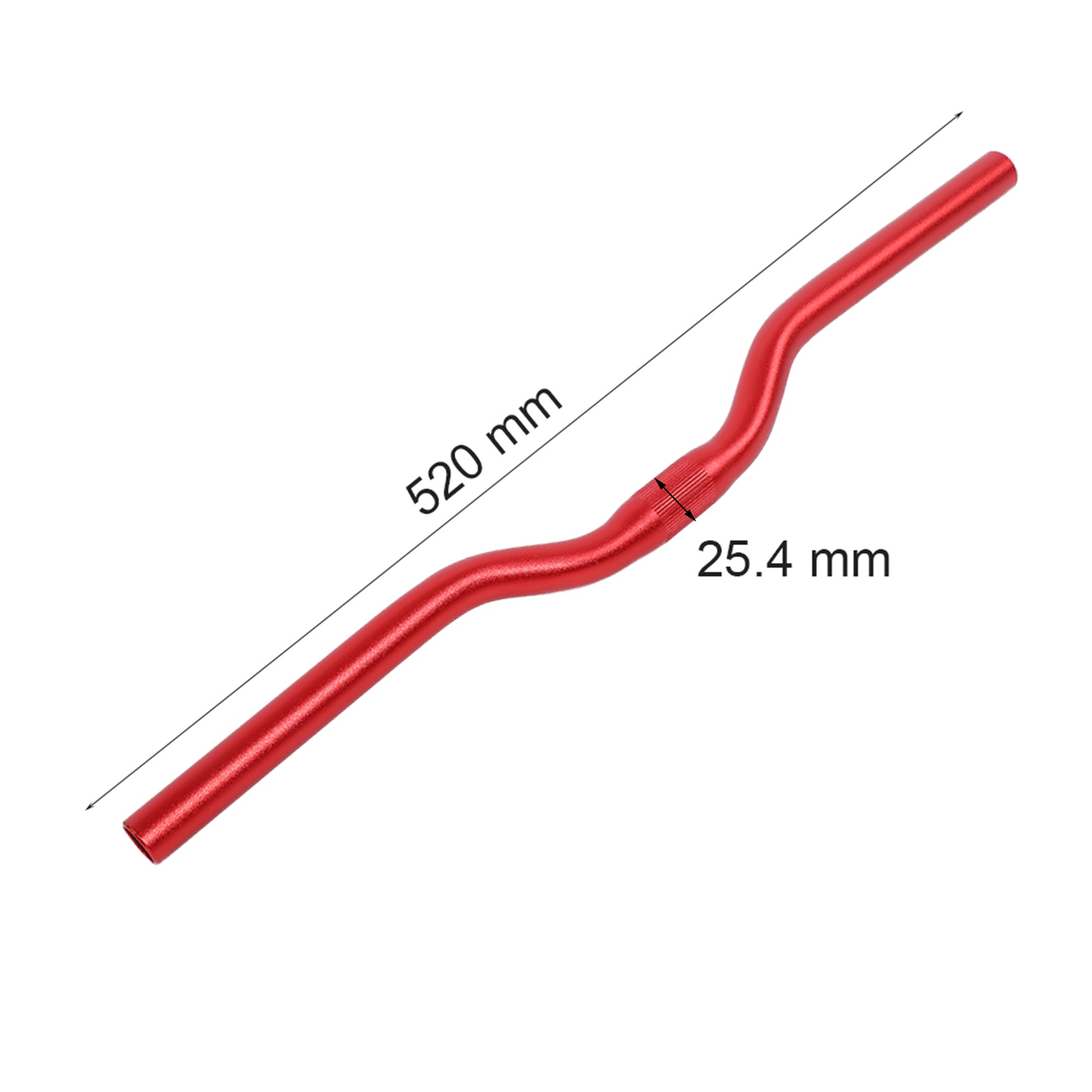 Aluminum Fixed Gear Bike Road Bicycle Fixed Gear Riser Bar Handlebar 25.4m KRI✈️