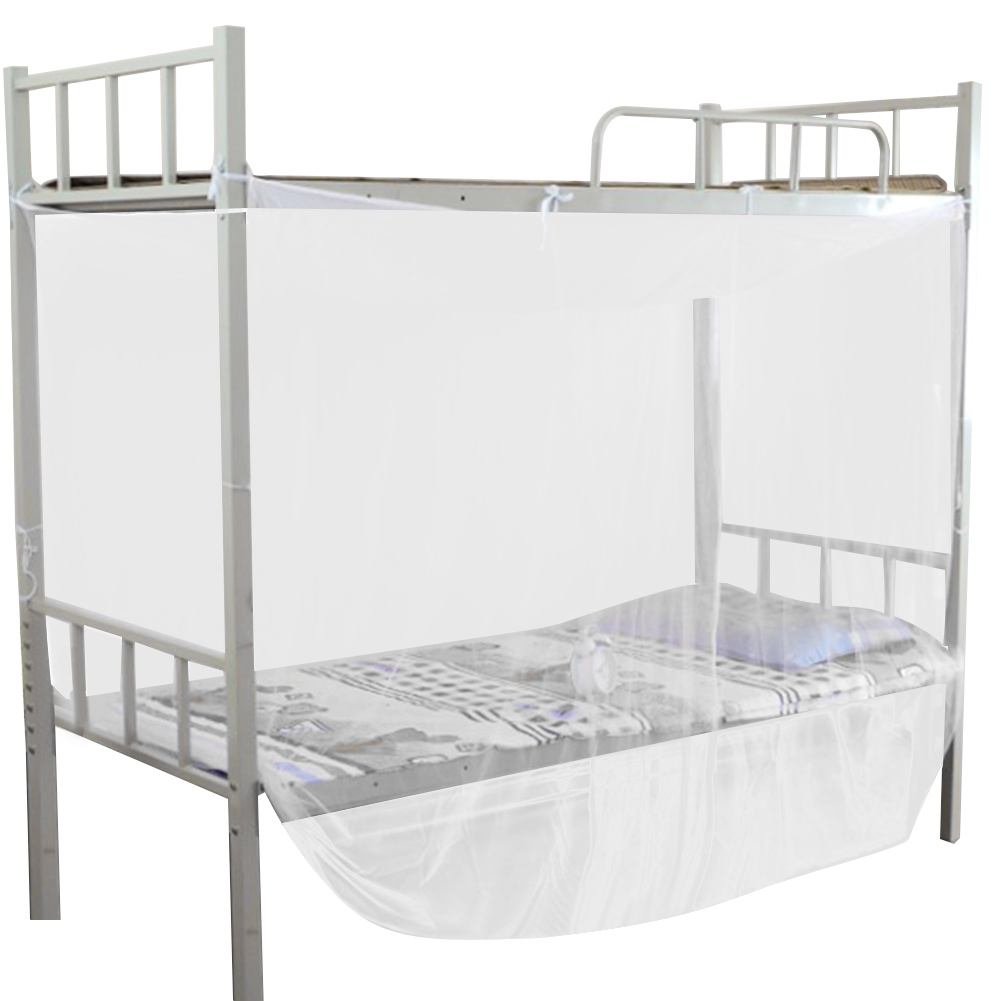 4 Corner Post Bed Canopy Mosquito Net Twin Full Queen Size Netting White(9 KRI✈️