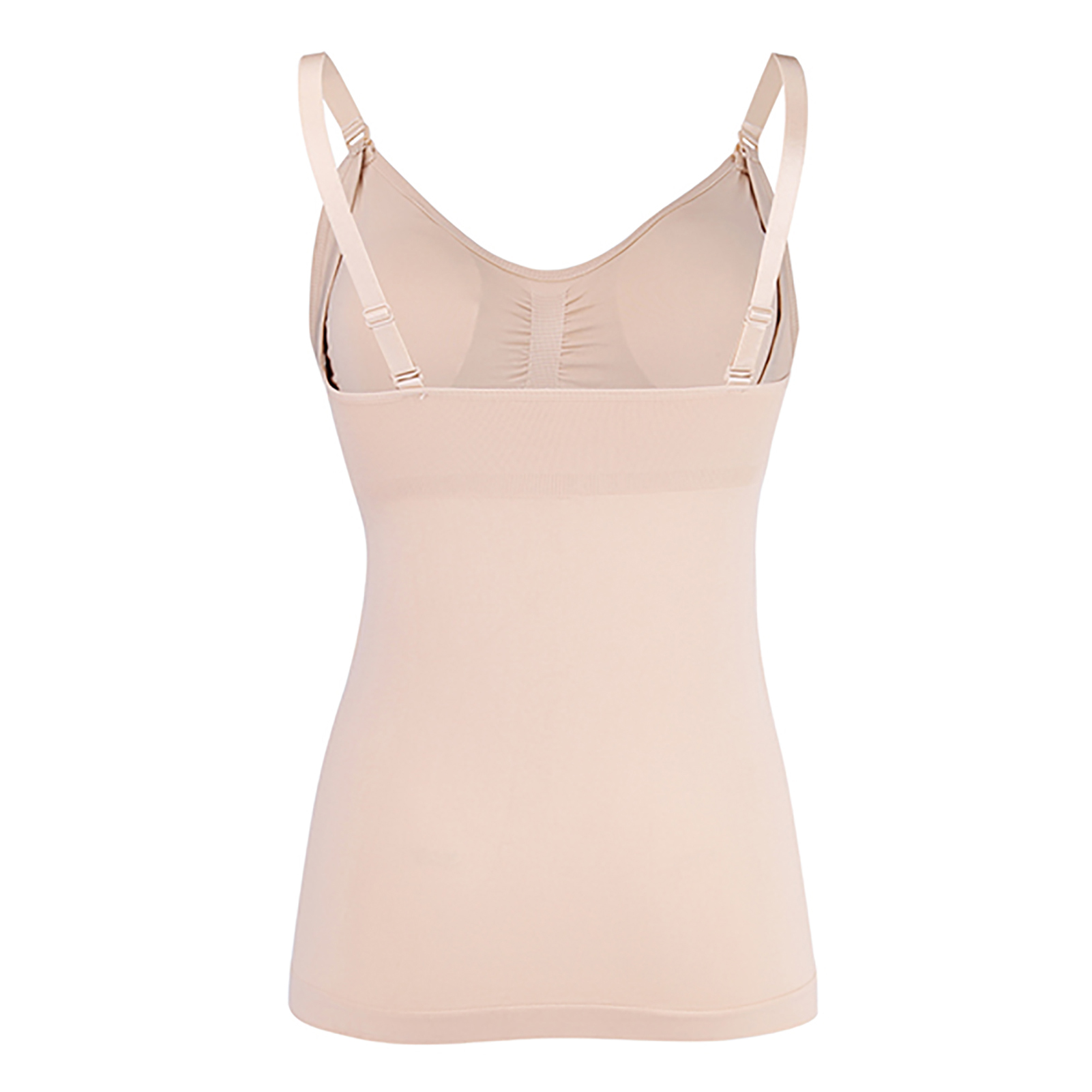 Slim Breastfeeding Tank Top With Built In Nursing Bra Maternity Vest Under KRI✈️