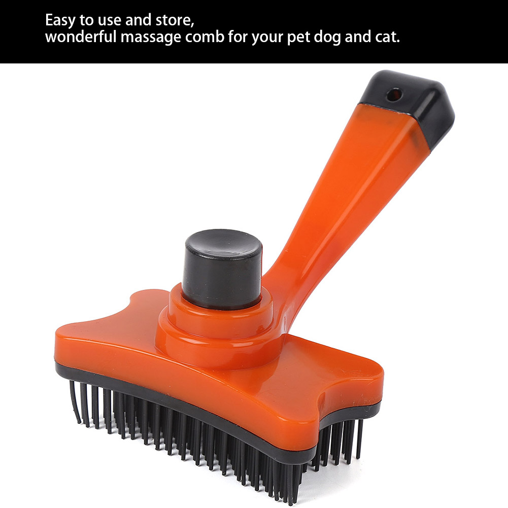 Pet Hair Comb Massage Comb Fur Hair Cleaning Brush For Cats Dogs Grooming KRI✈️