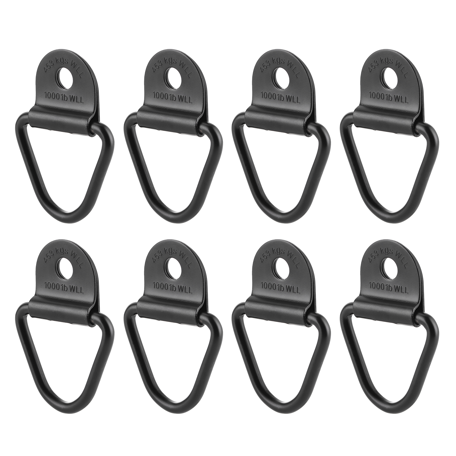 8pcs Cargo Tie Down Anchors Universal Triangular Tie Down Anchor Rings Towing