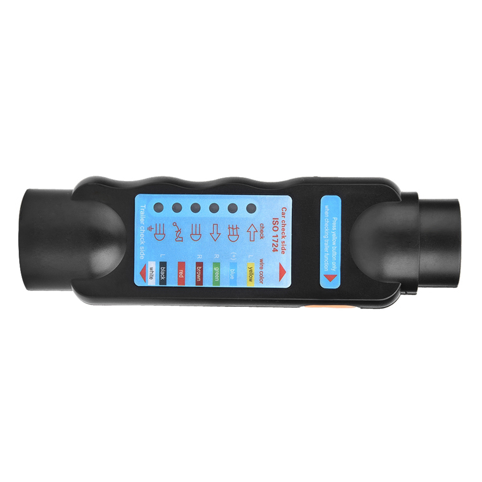 12V Trailer 7 Pin Towing Light Wire Circuit Blue Wiring Tester Plug Connec KRI✈️
