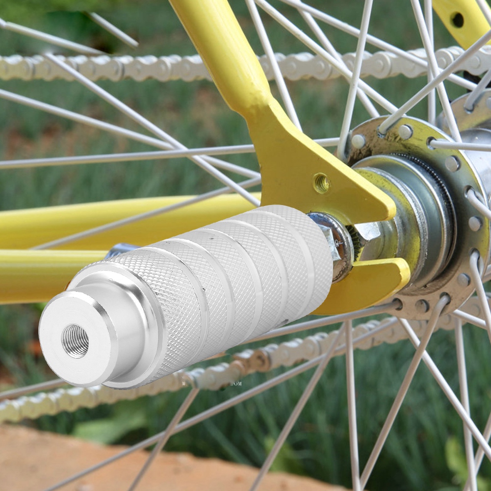 Bicycle Metal Heavy Duty Foot Stand Pegs Rear Stunt Pegs Footrest Bike Acc KRI✈️
