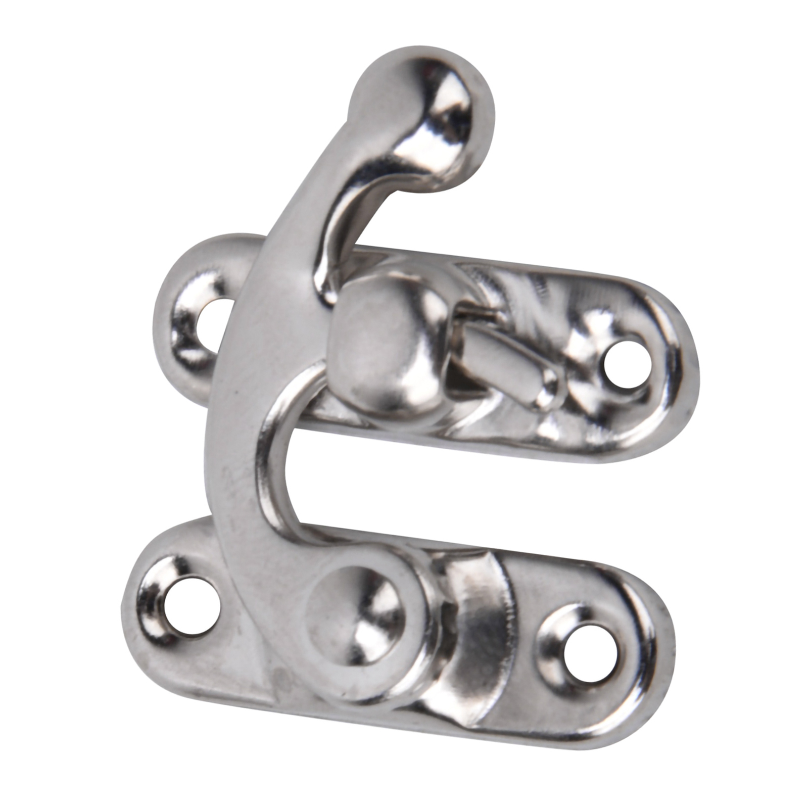 30Pcs Hasp Hook Retro Style Iron Latch Hook Hasp For Jewelry Gift Boxes 3.2 X UK