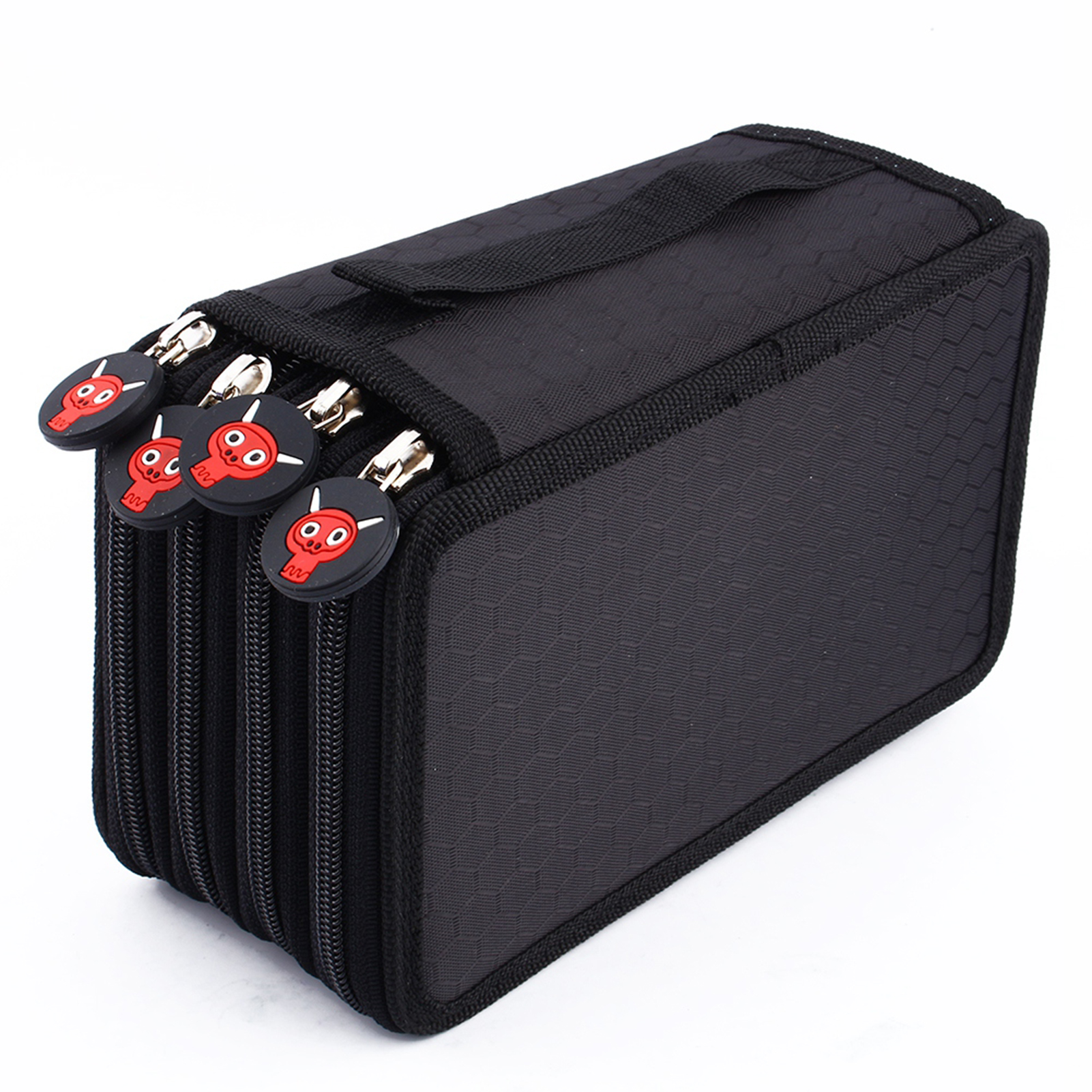 72 Inserting Super Large Capacity Multilayer Pencil Pen Bag Pouch Cosmetic Ca UK