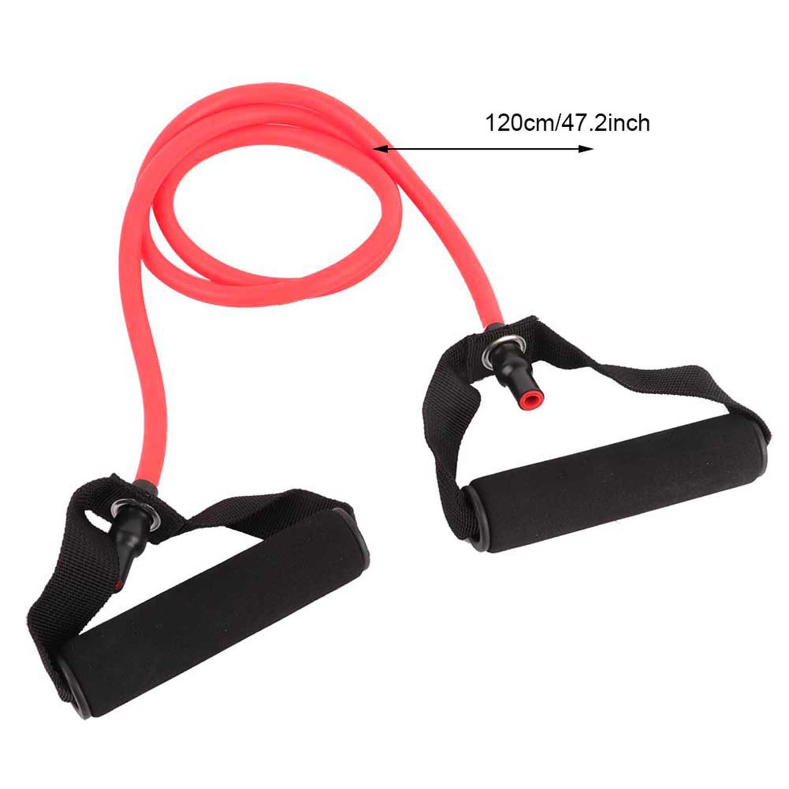 Red Resistance Stretch Rubber Band Training Rope Tube Workout Fitness Exer KRI✈️