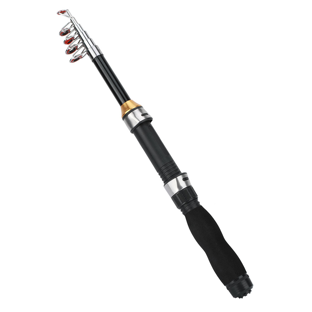 Small Sea Pole Portable Short Pole Ice Fishing Rod Mini Sea Fishing Tools KRI✈️