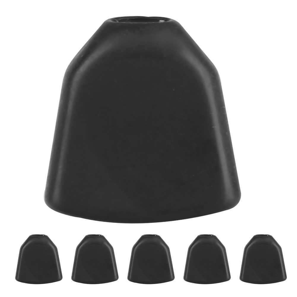 6 PCS/ Set Tuning Pegs Machine Heads Acrylic Buttons For Guitar(Black) KRI✈️