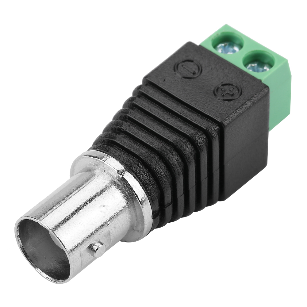 10Pcs Green Coaxial BNC Female Cable Connector Terminal Adopter CCTV Video KRI✈️