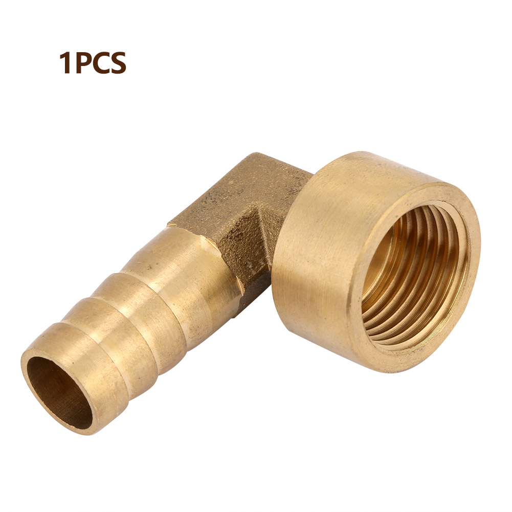G1/2 Female Thread Brass Elbow Hose Barb Coupling Connector Joint Adapter KRI✈️