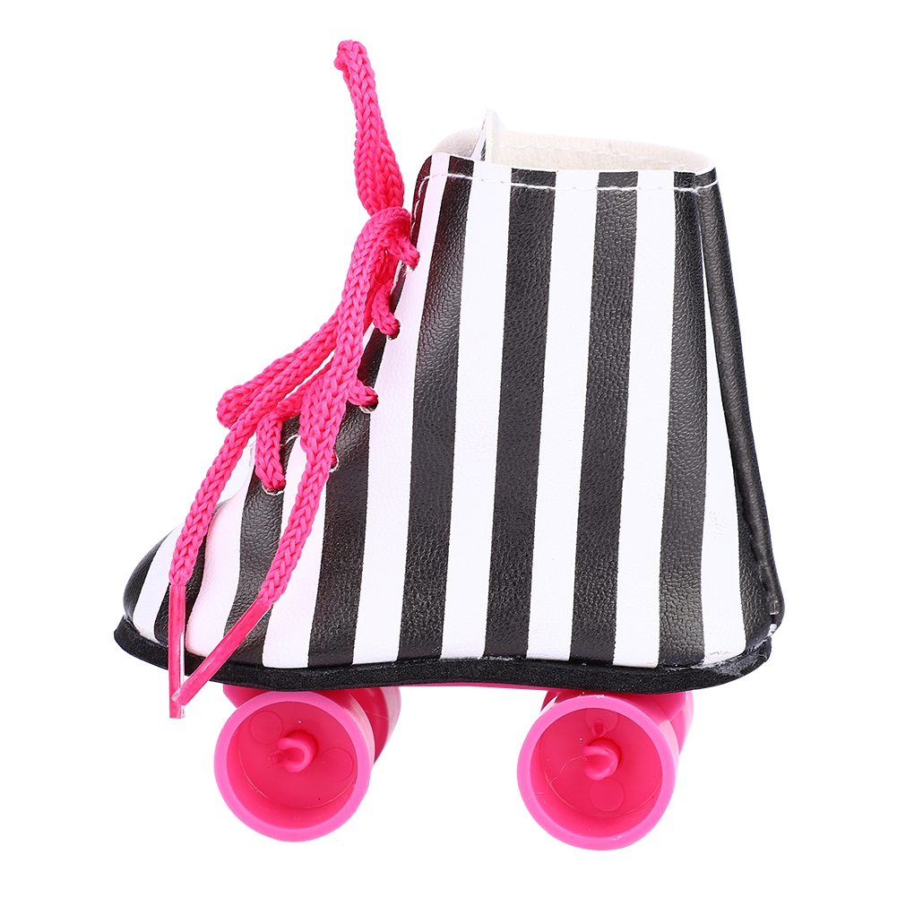Fashionable Toy Accessories Doll Roller Skate Shoes For 18inch Doll (Black KRI✈️