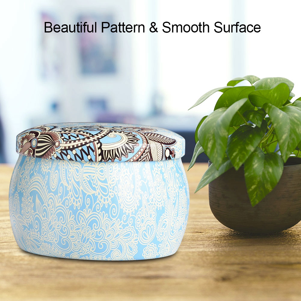 Tinplate Storage Box Metal Canister Home Kitchen Box For Tea Coffee Candy KRI✈️