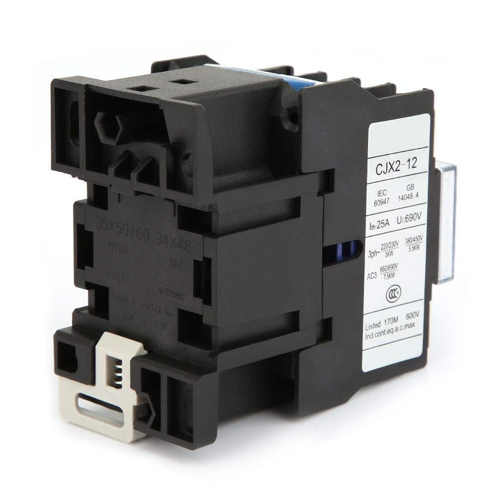 CJX2-1210 Rail Mount Contactor Industrial Electric Contactor (48V AC) KRI✈️