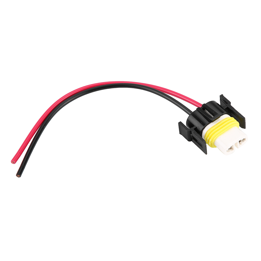 H11 Headlight Fog Lamp Retrofit Wiring Harness Female Sockets Plug Ceramic KRI✈️