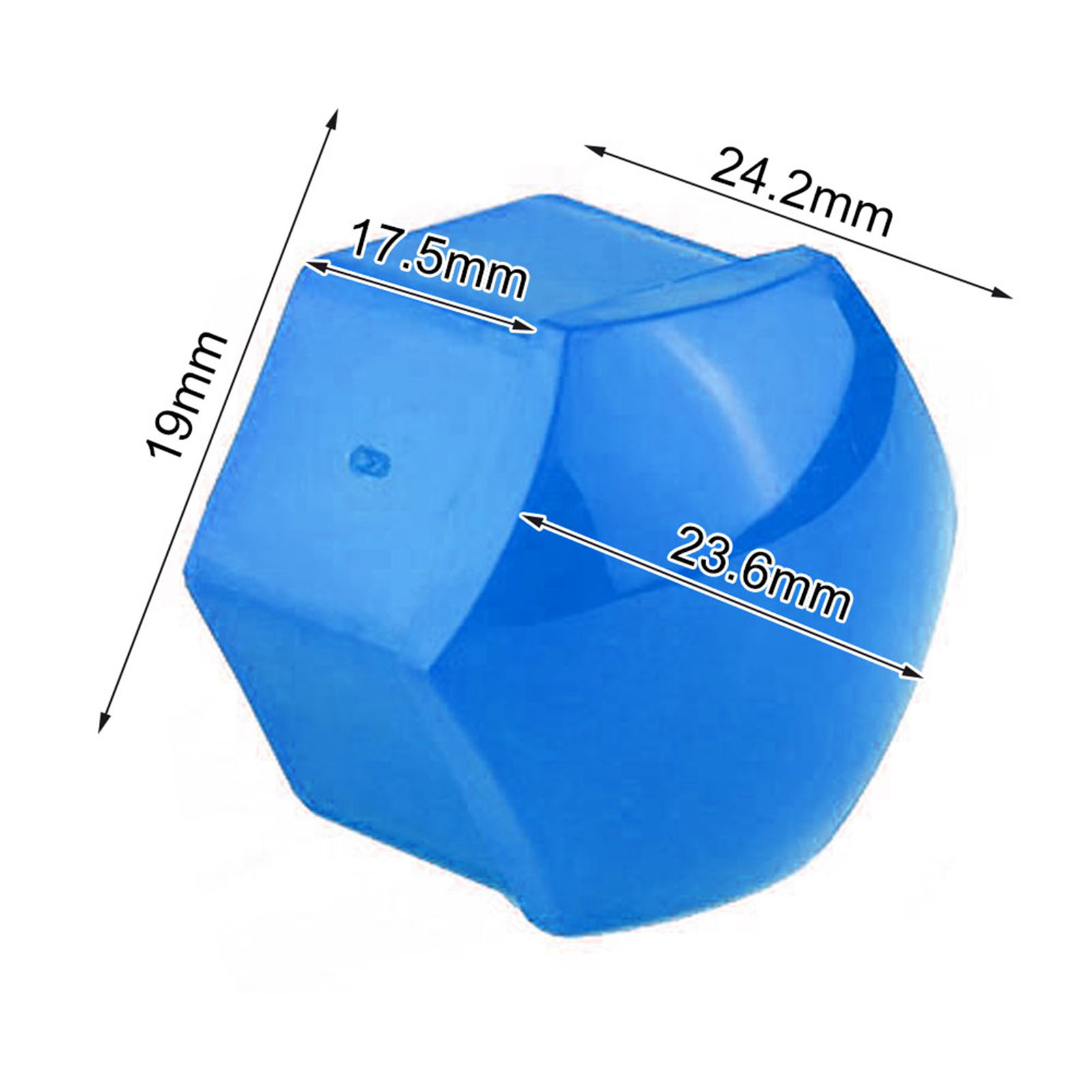 20pcs 19mm Car Wheel Nut Caps Auto Hub Screw Cover Bolt Rims Exterior Prot KRI✈️