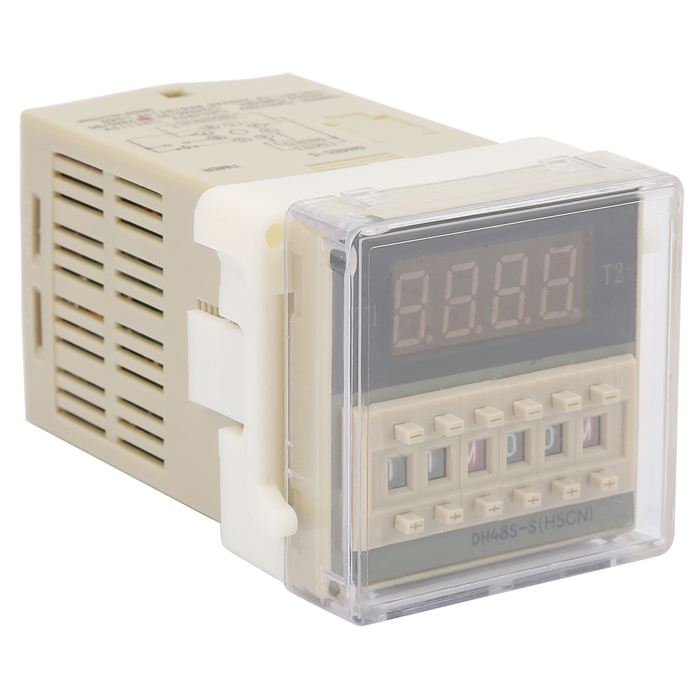 O111ROM DH48s S-2Z Durable LCD Display Delay Relay 8 Pins 0.1S- KRI✈️