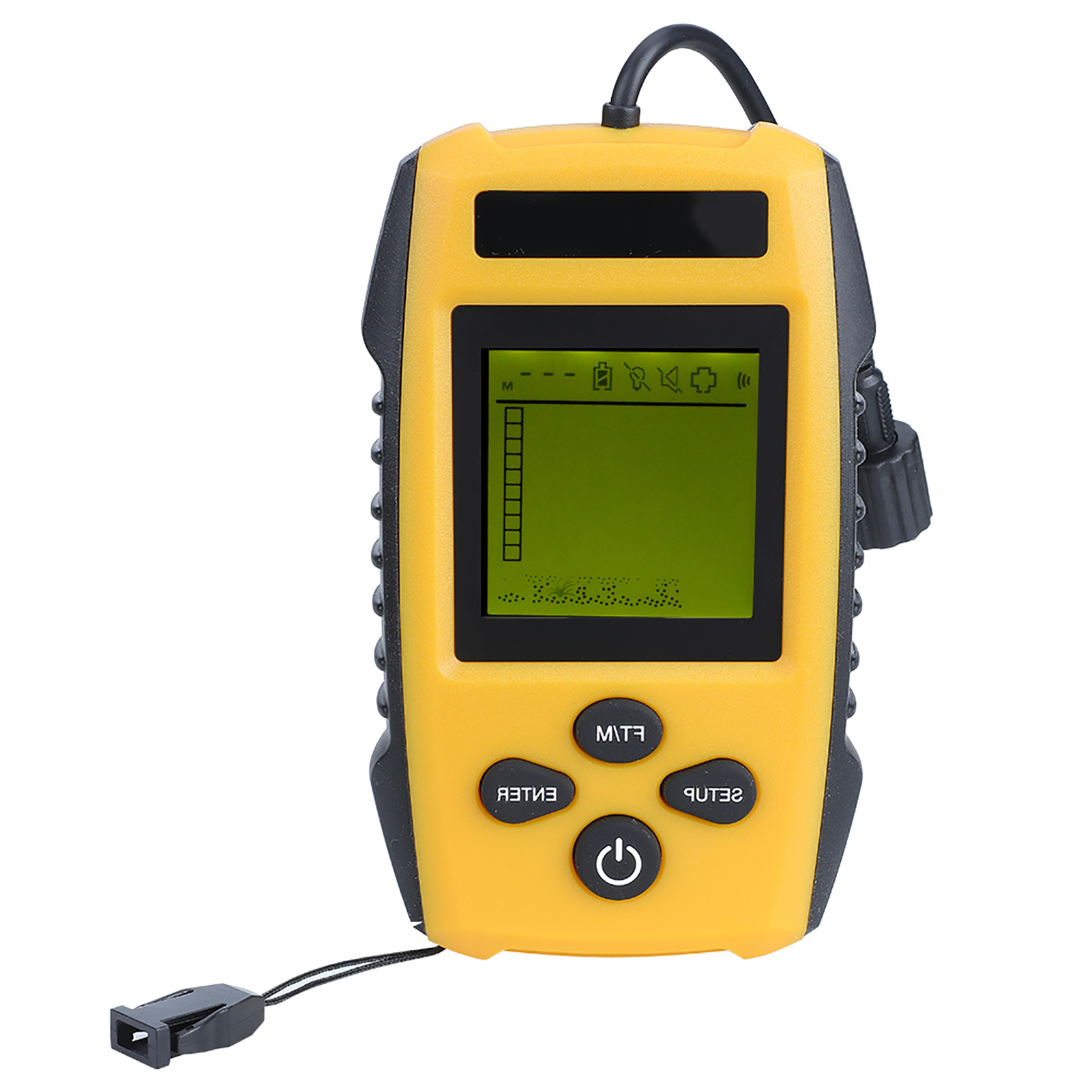 TL88E Portable Fishers Tackle Sonar Sensor Fishfinder Echo Sounder Fish Fi KRI✈️